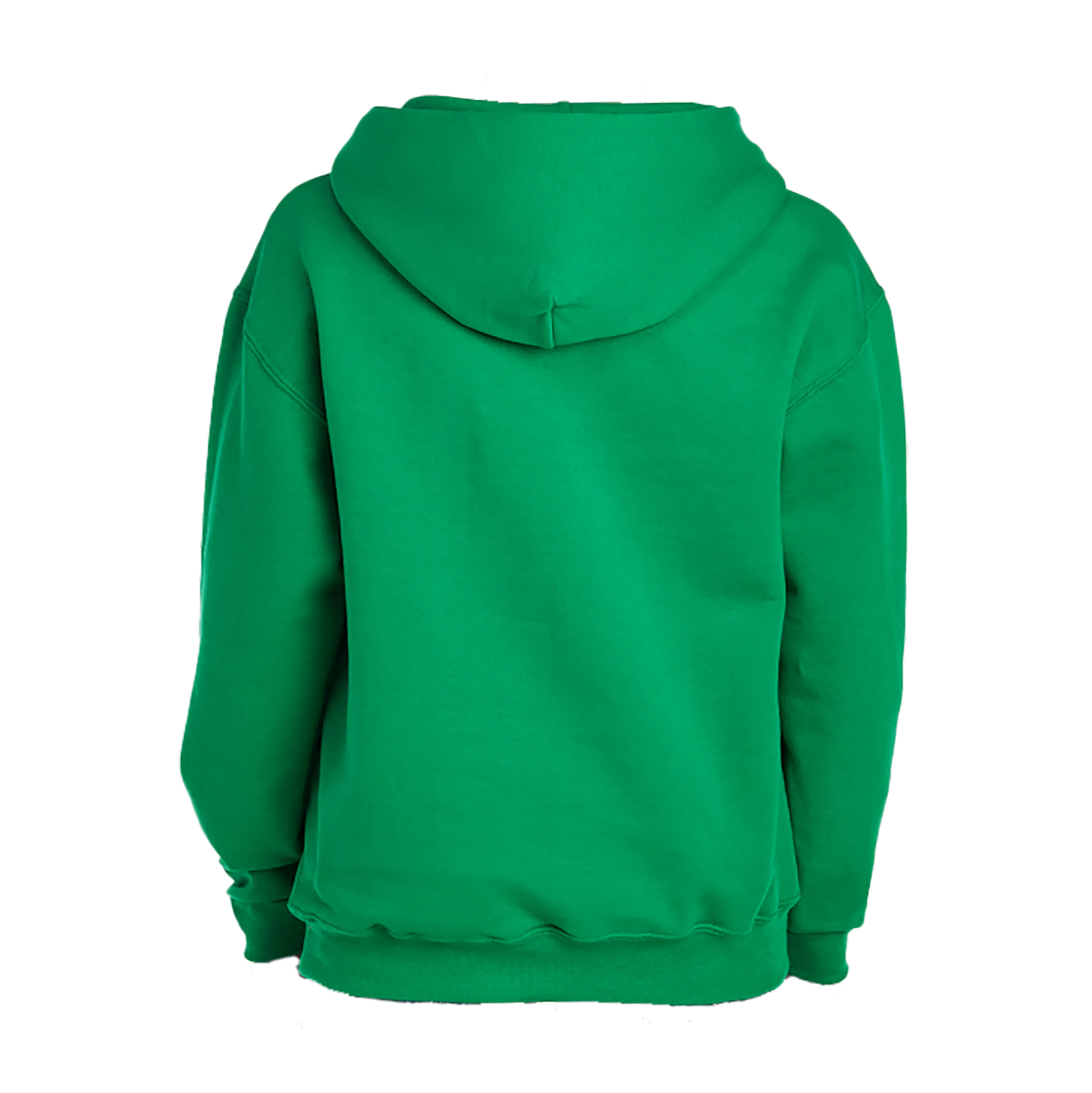 AKA Embroidered Satin Symbols Green Hooded Sweatshirt