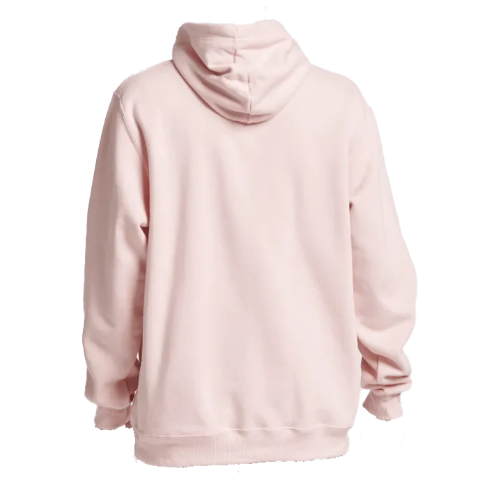 AKA Embroidered Satin Symbols Pink Hooded Sweatshirt