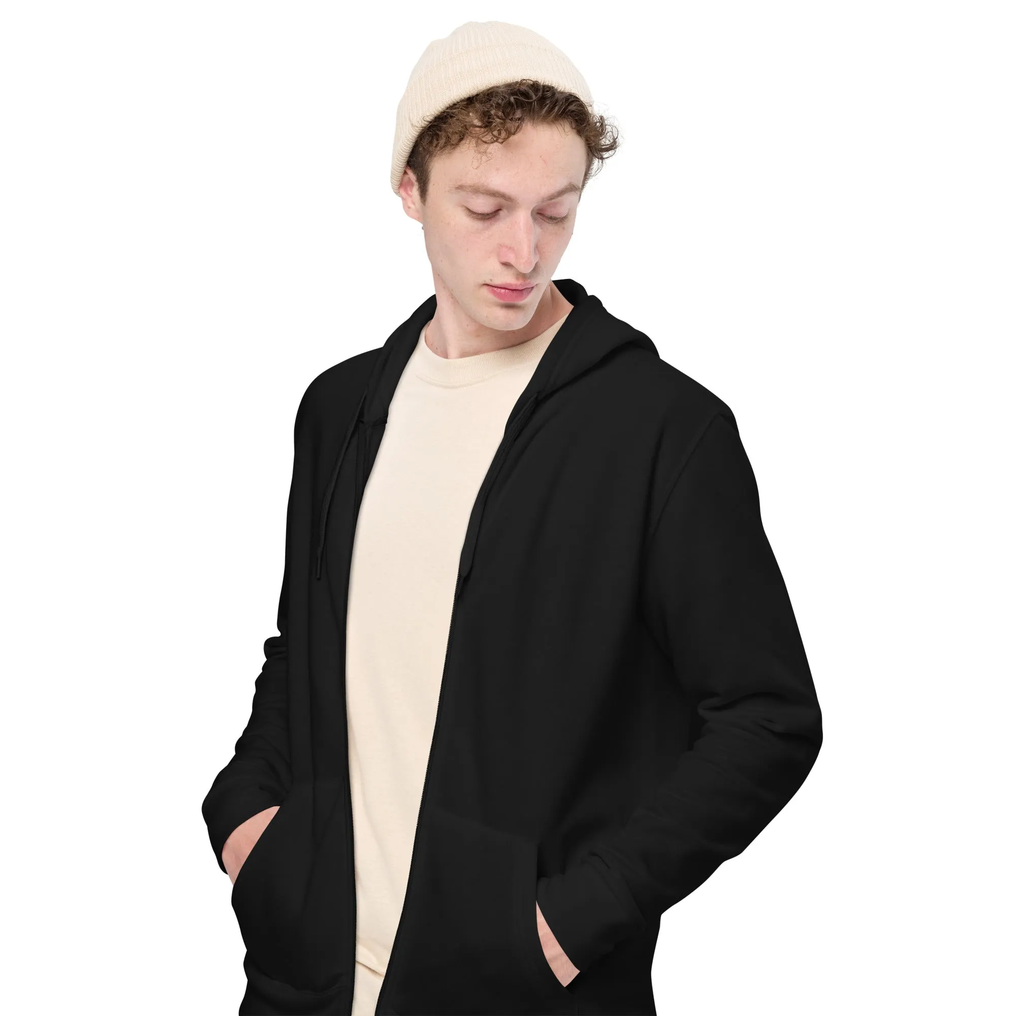 Axiom Logo Unisex basic zip hoodie