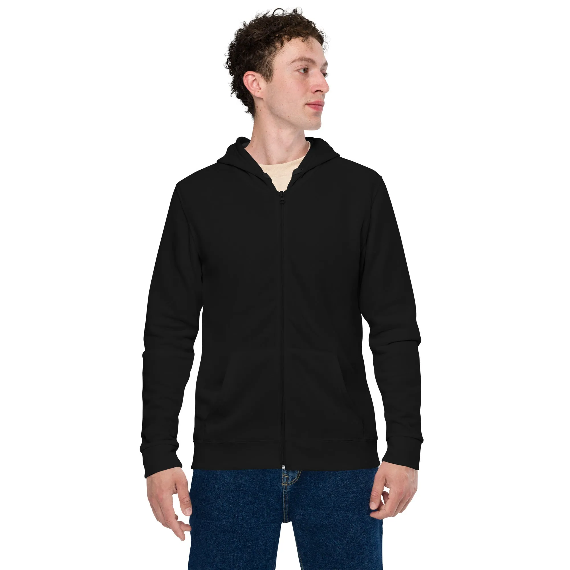 Axiom Logo Unisex basic zip hoodie
