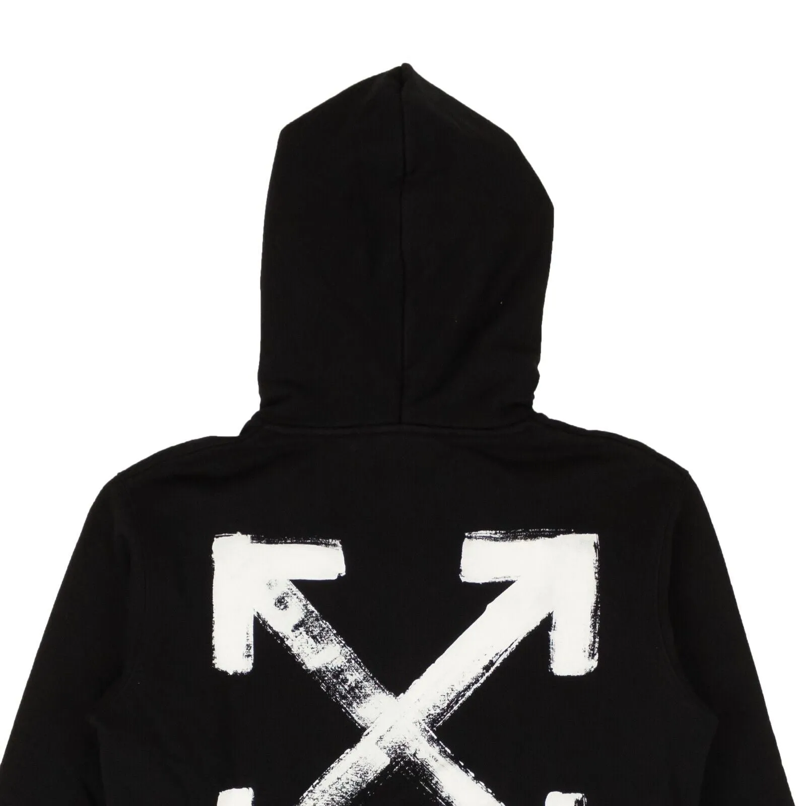 Black Paint Arrow Hoodie