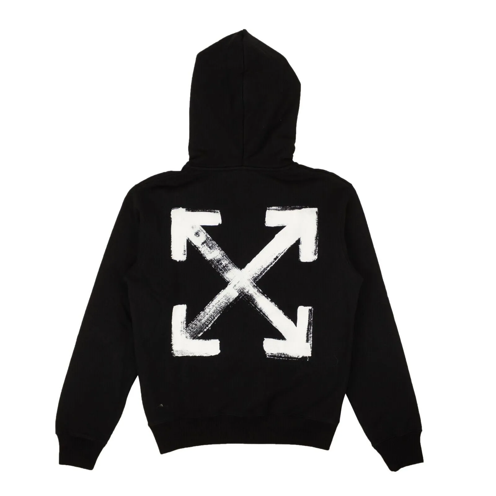 Black Paint Arrow Hoodie