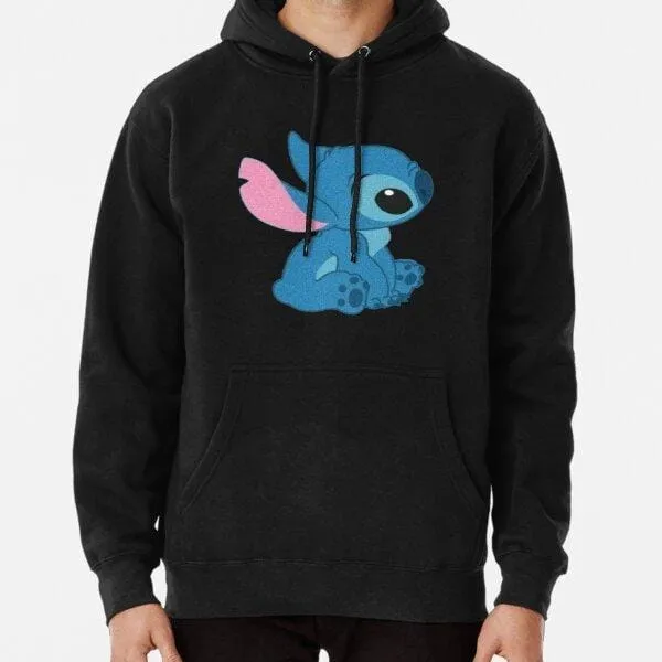 Cartoon Stitch Hoodies for Women Women's Fashion Streetwear Winter   B505955