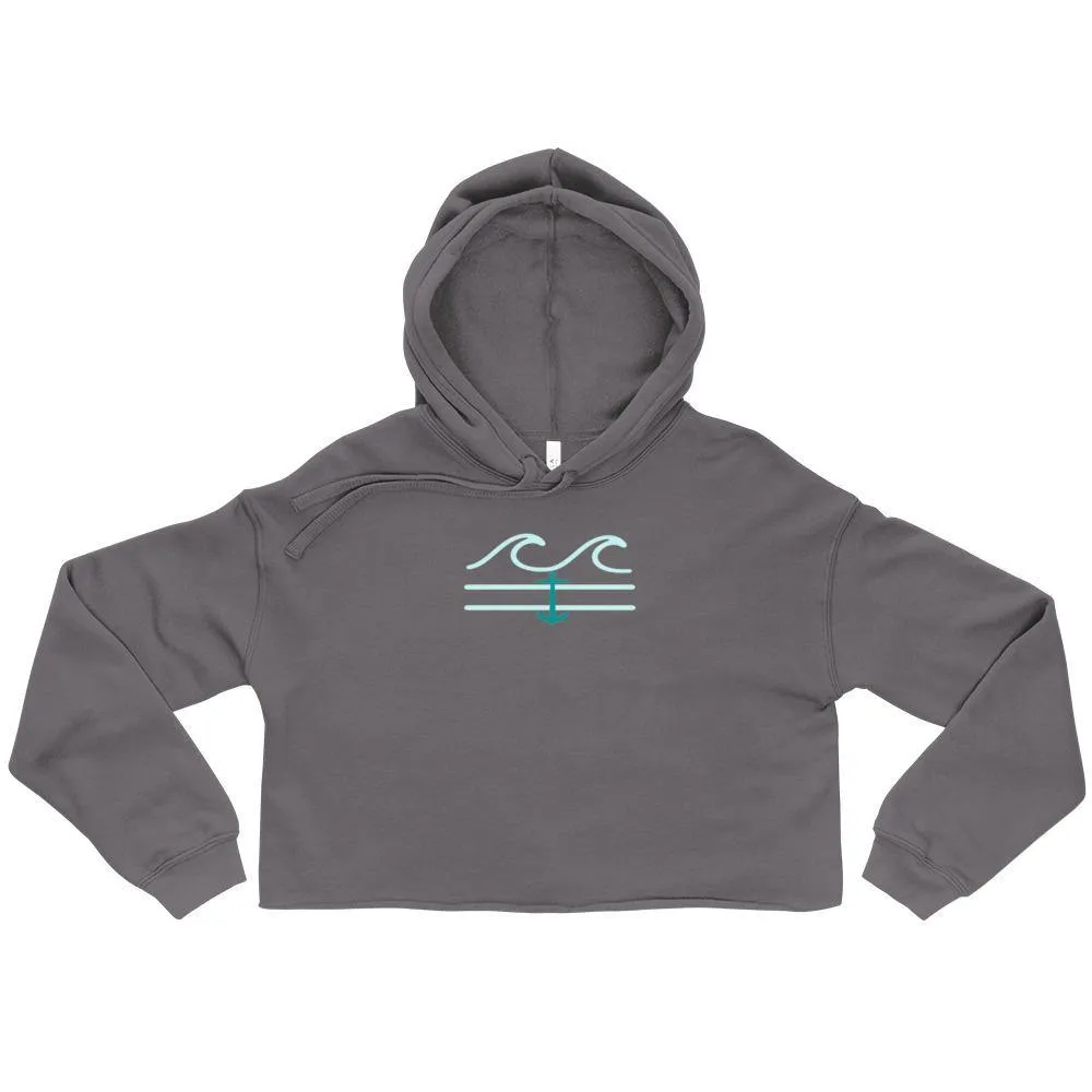 Coastal Crue Crop Hoodie