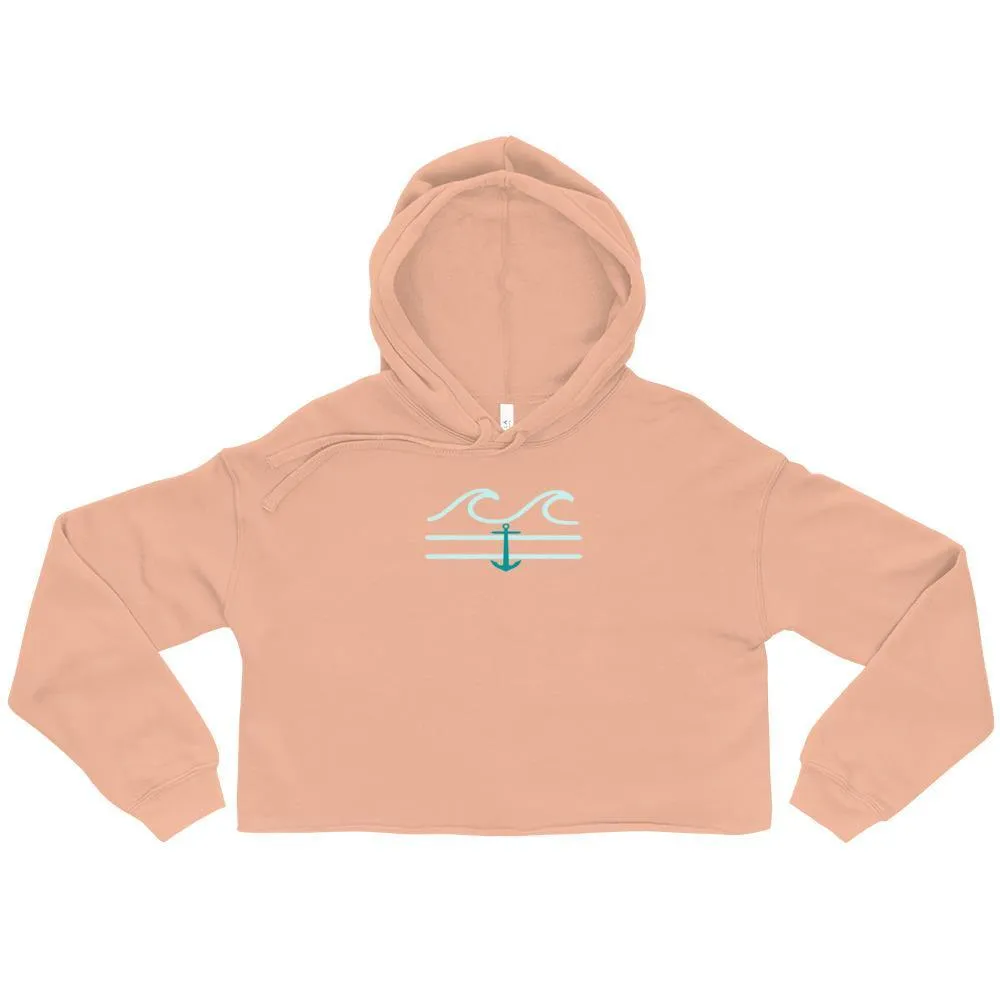 Coastal Crue Crop Hoodie