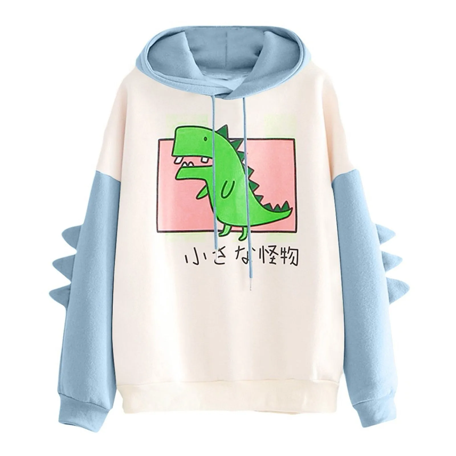 Kawaii Dino Hoodie