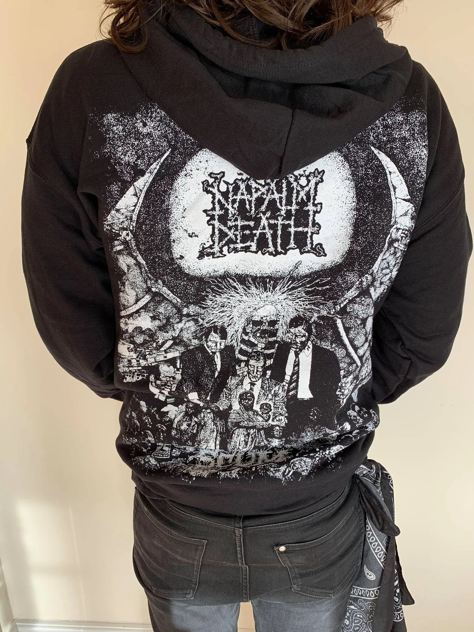Napalm Death "Scum Vintage" Zip Hoodie