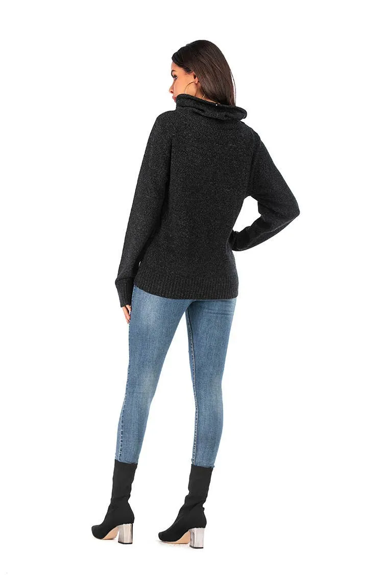 PILE COLLAR HOODIE