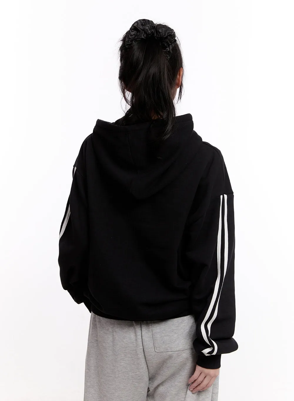 "1996" Graphic Oversized Hoodie CM526