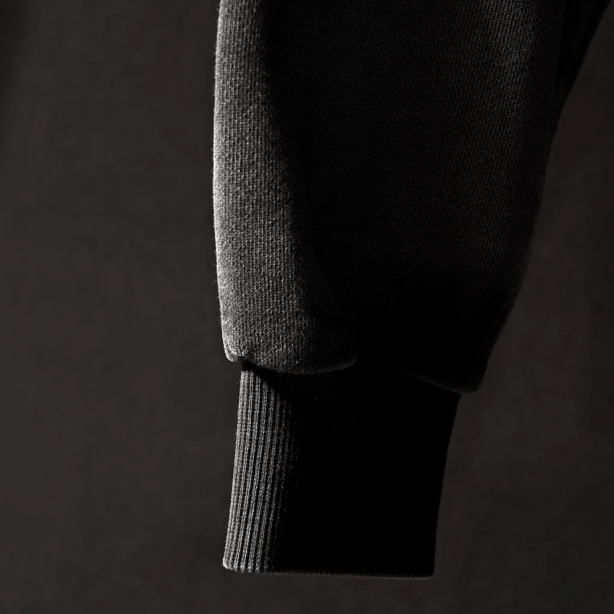 SCHWARZ VERWASCHEN - OVERSIZED HOODIE