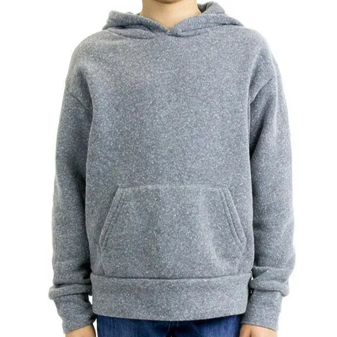 Youth Triblend Fleece Hoodie (Vintage Grey)